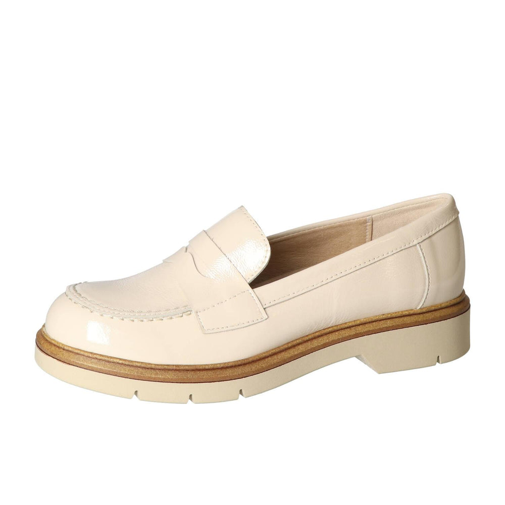 Chaussures à enfiler, Beige clair