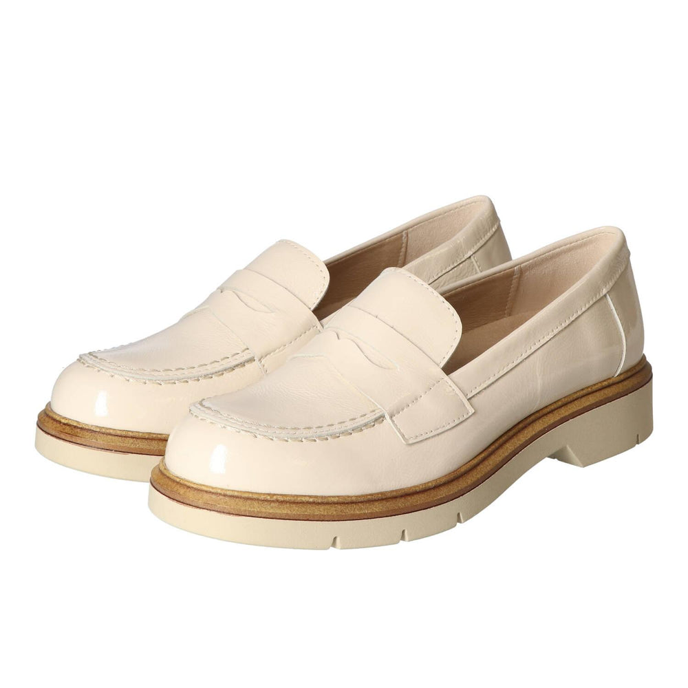 Chaussures à enfiler, Beige clair