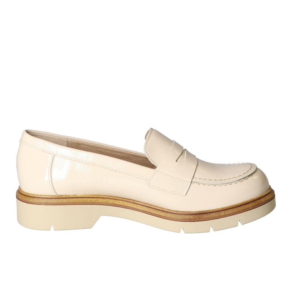 Chaussures à enfiler, Beige clair