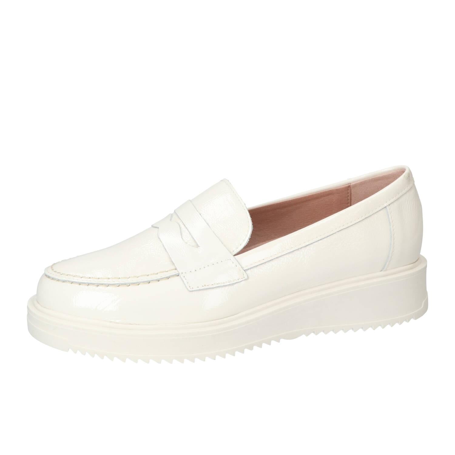 Chaussures à enfiler, Blanc