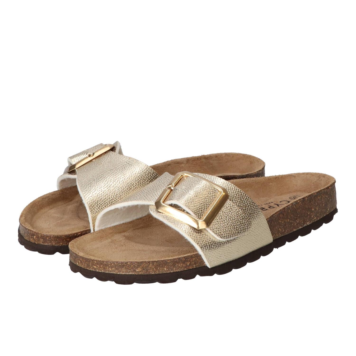 Slippers, Goud