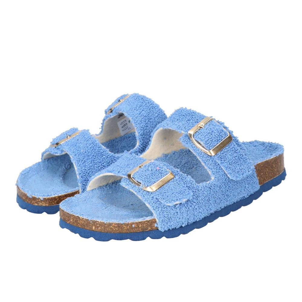 Chaussons, Bleu