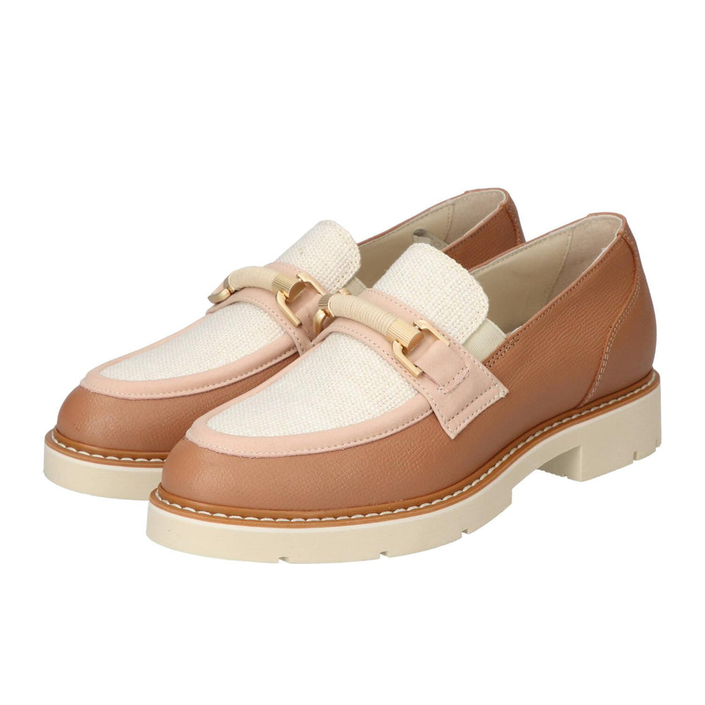 Chaussures à enfiler, Cognac