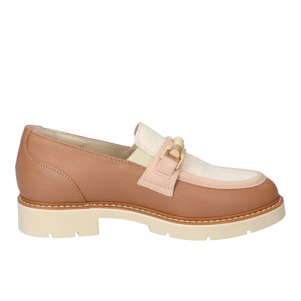 Chaussures à enfiler, Cognac