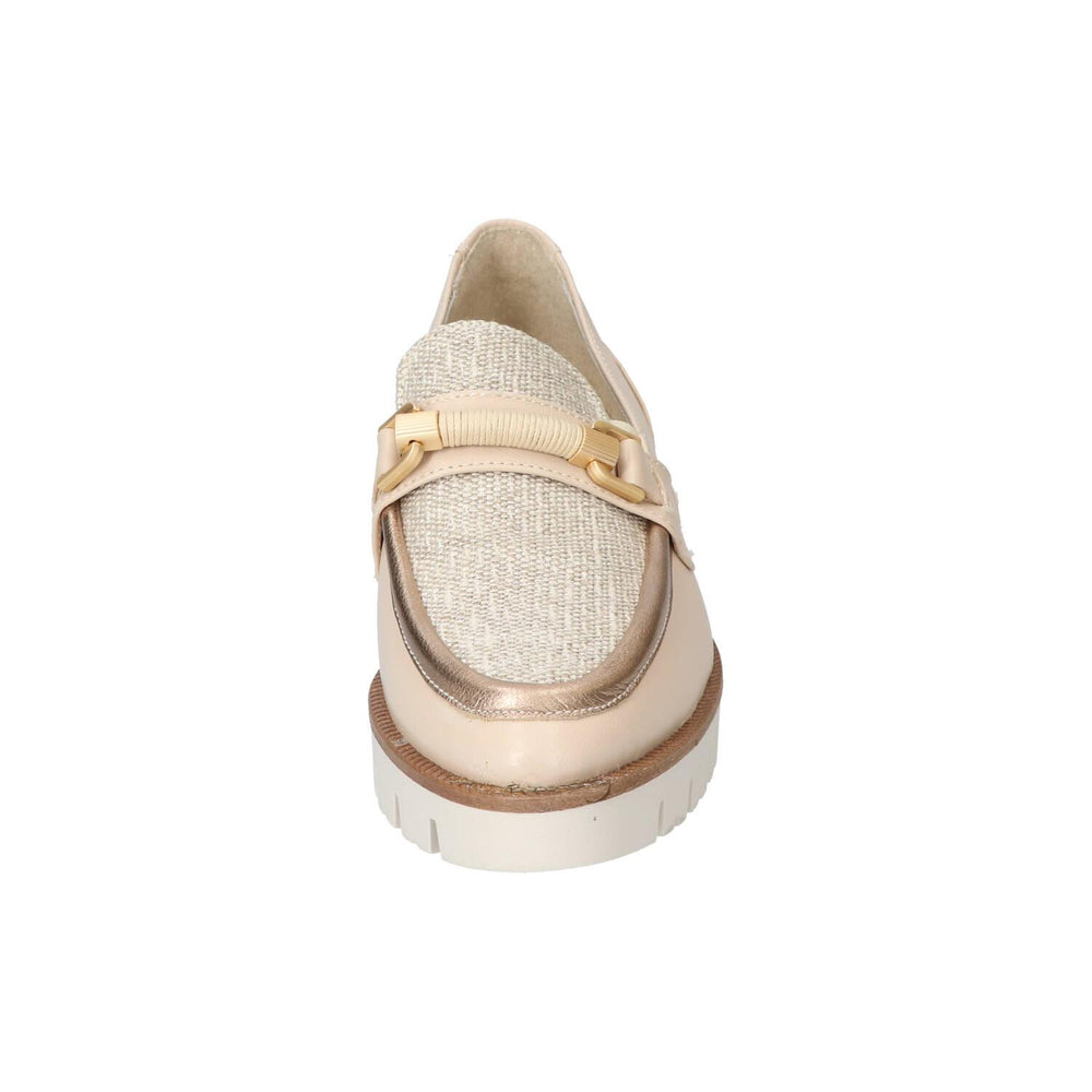 Chaussures à enfiler, Beige clair