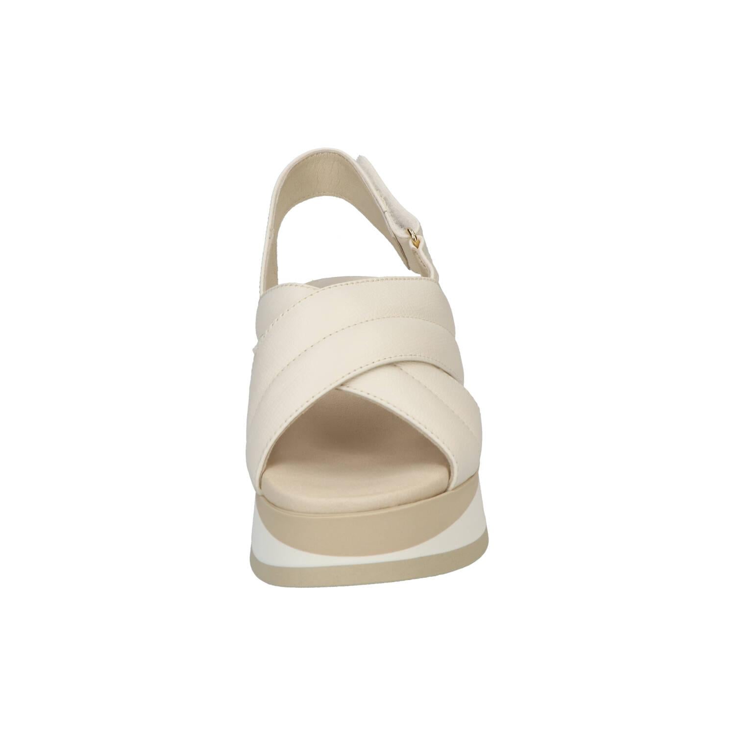 Sandales, blanc cassé