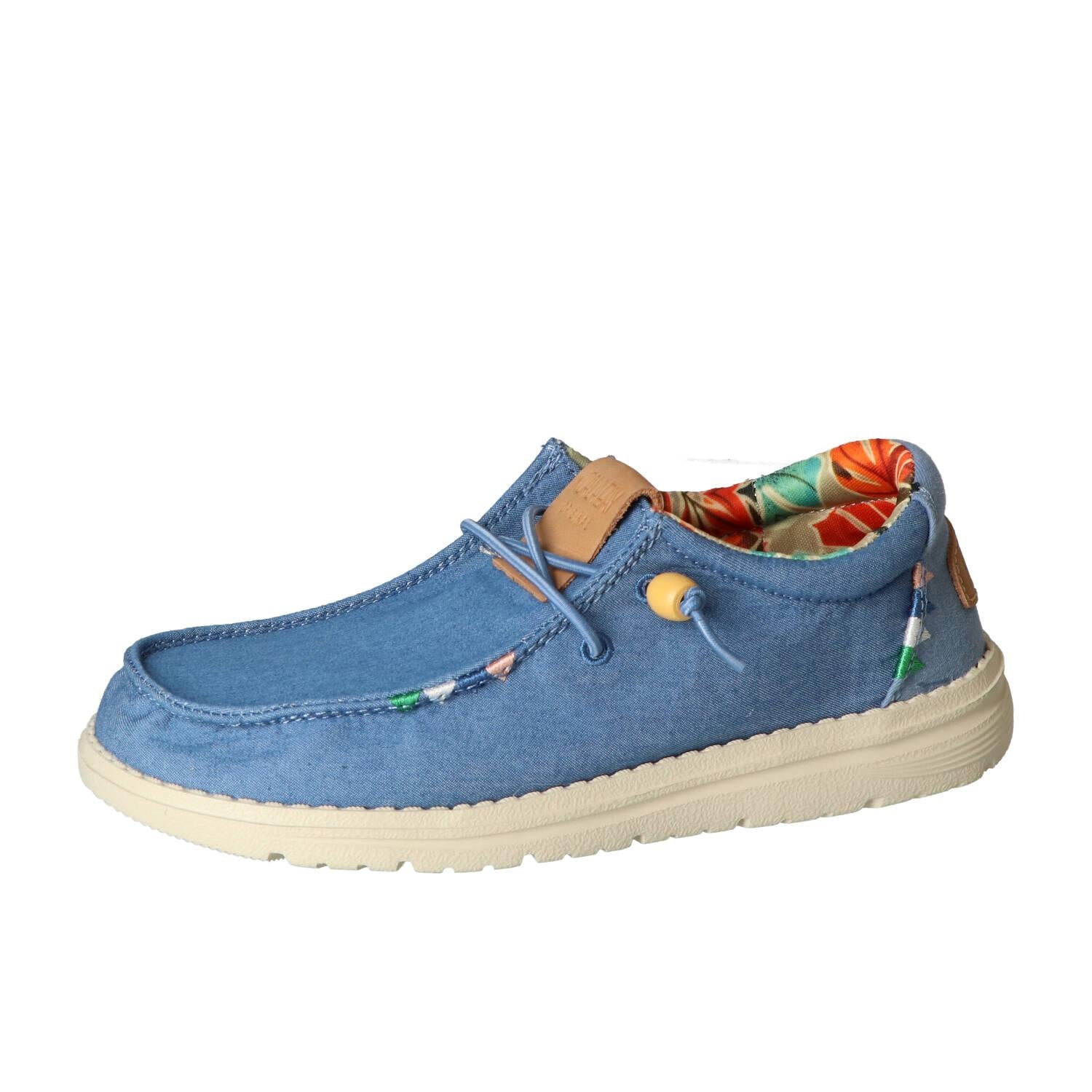 Chaussures à enfiler, bleu clair