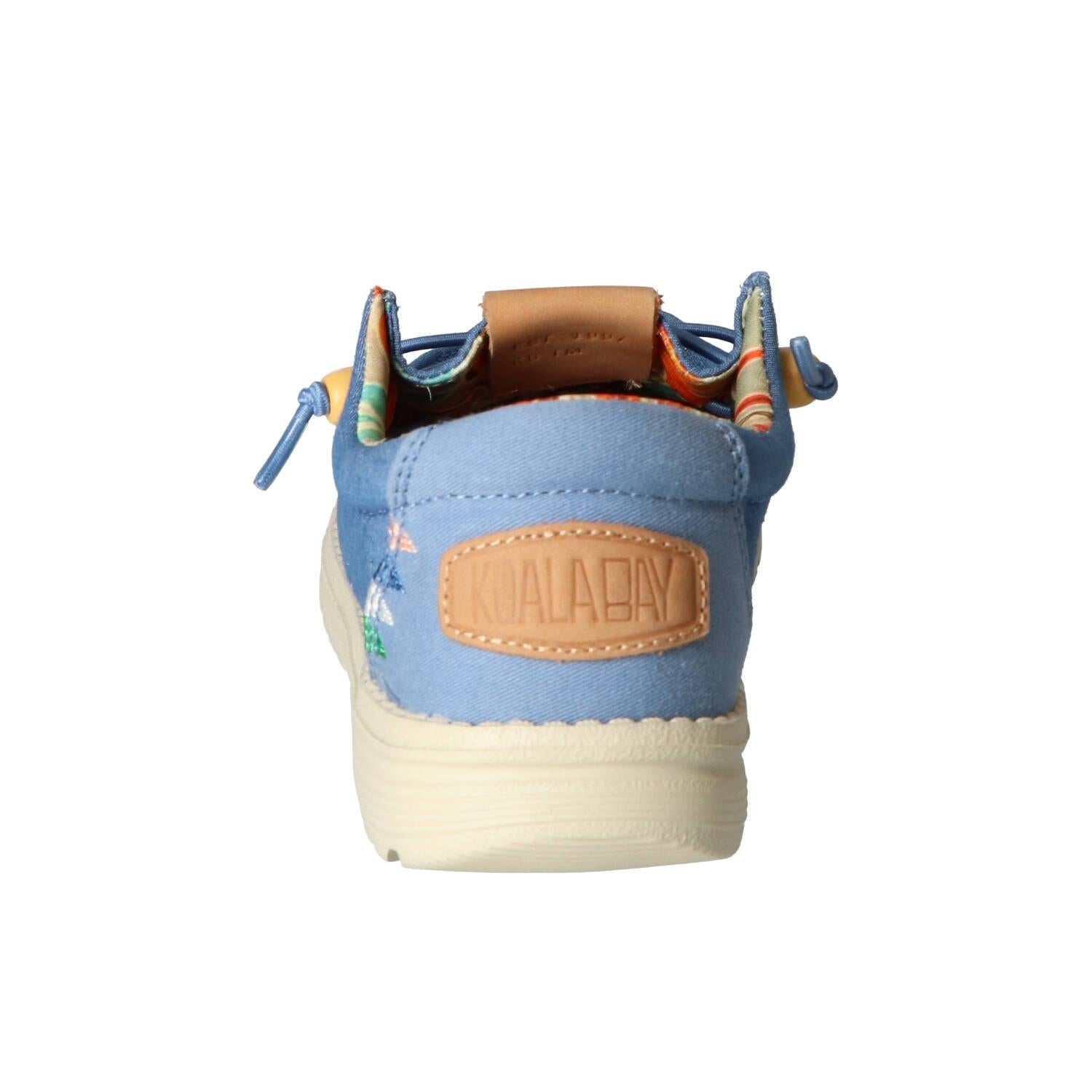 Chaussures à enfiler, bleu clair