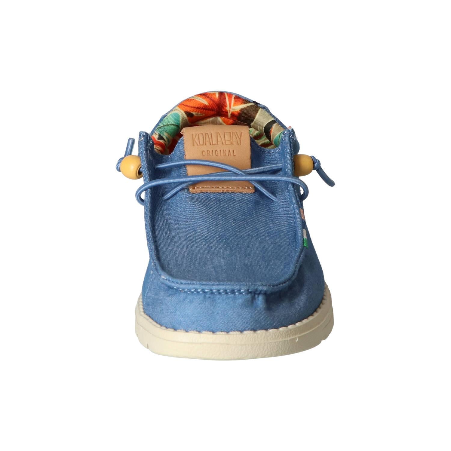 Chaussures à enfiler, bleu clair