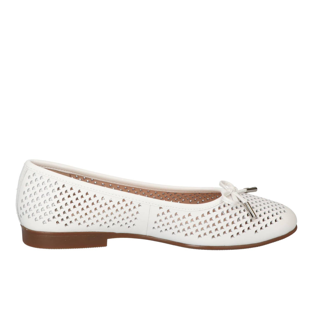 Ballerines, blanches
