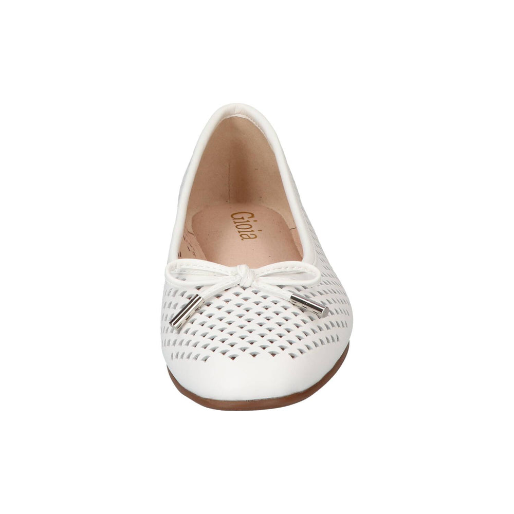 Ballerines, blanches