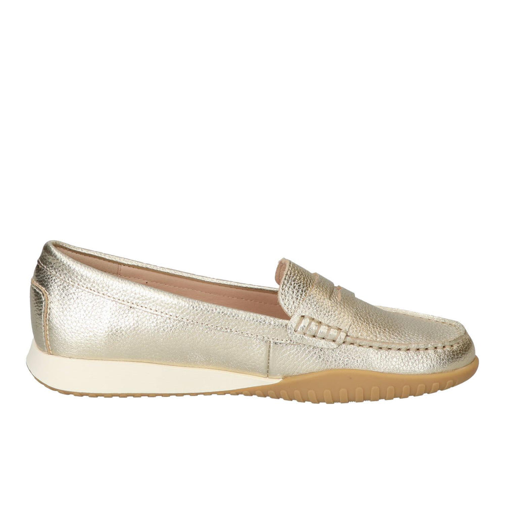 Chaussures à enfiler, Doré
