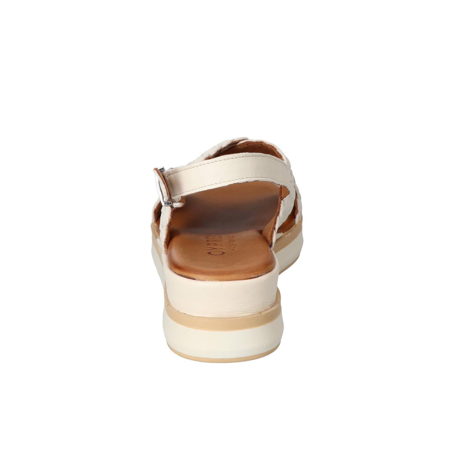 Sandales, beige clair