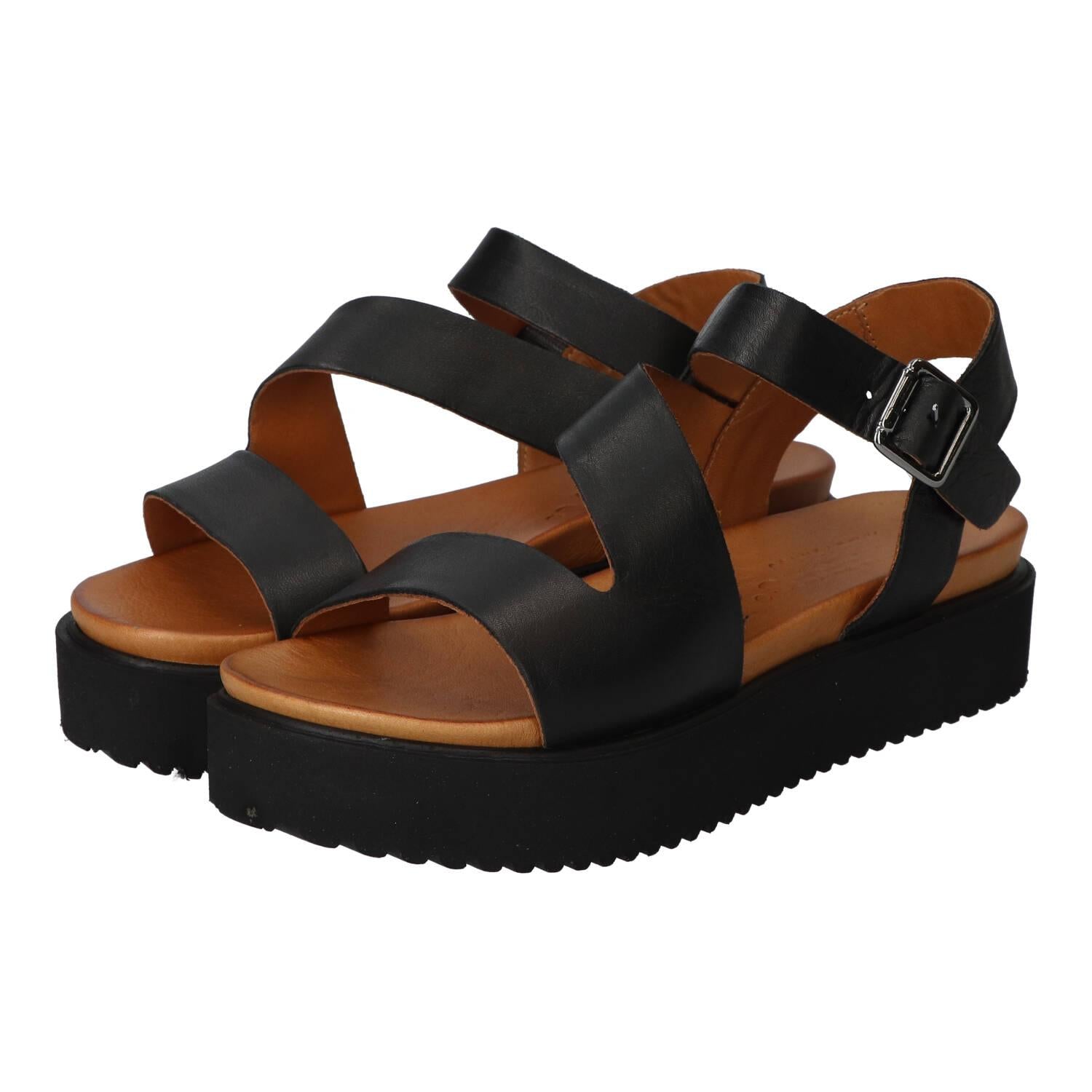 Sandalen, Zwart