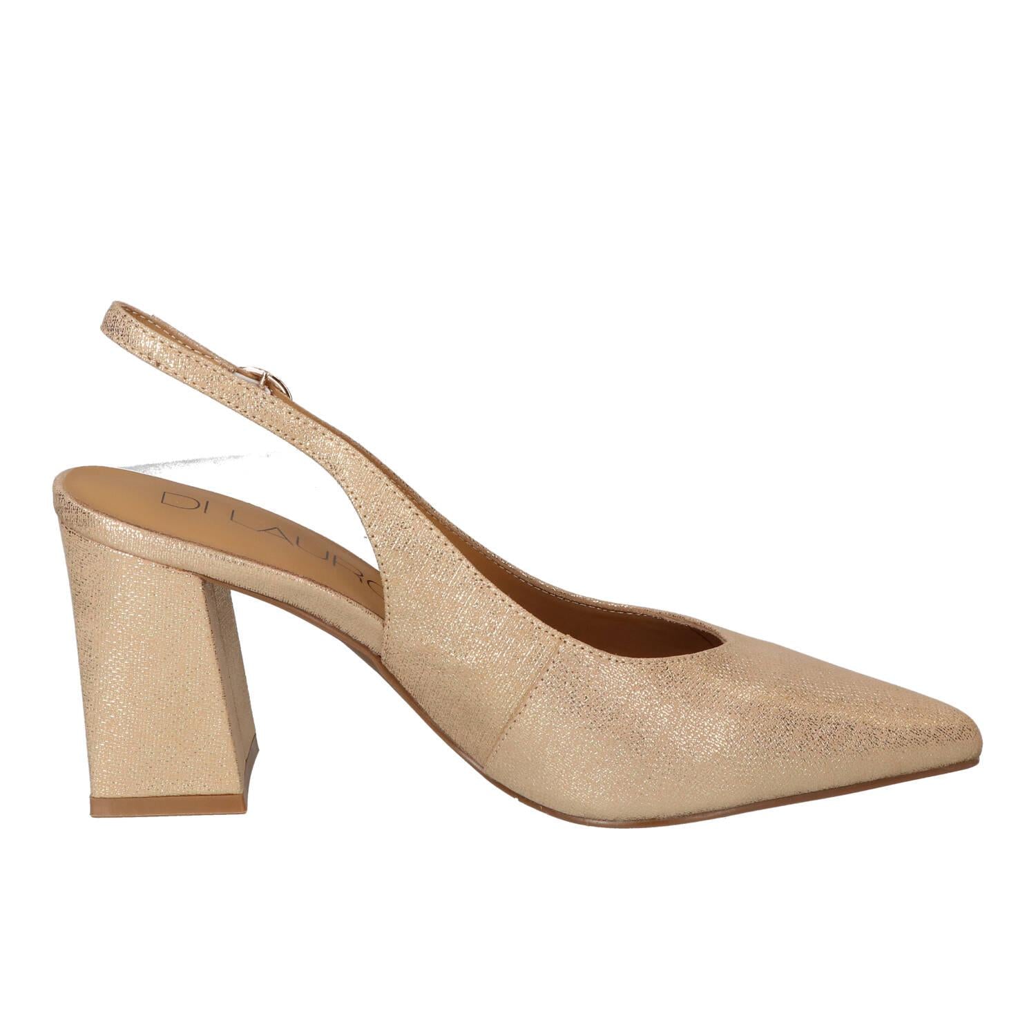 Slingback, Goud
