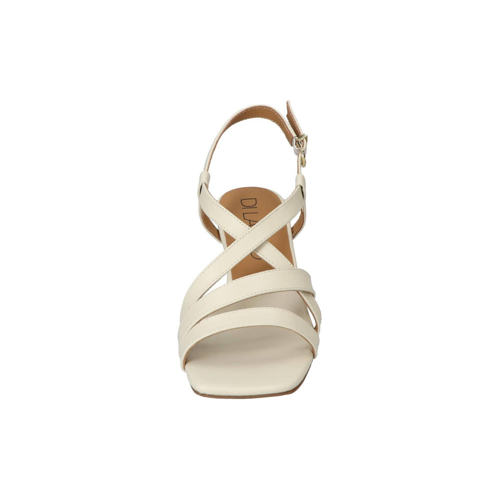 Sandales, blanc cassé