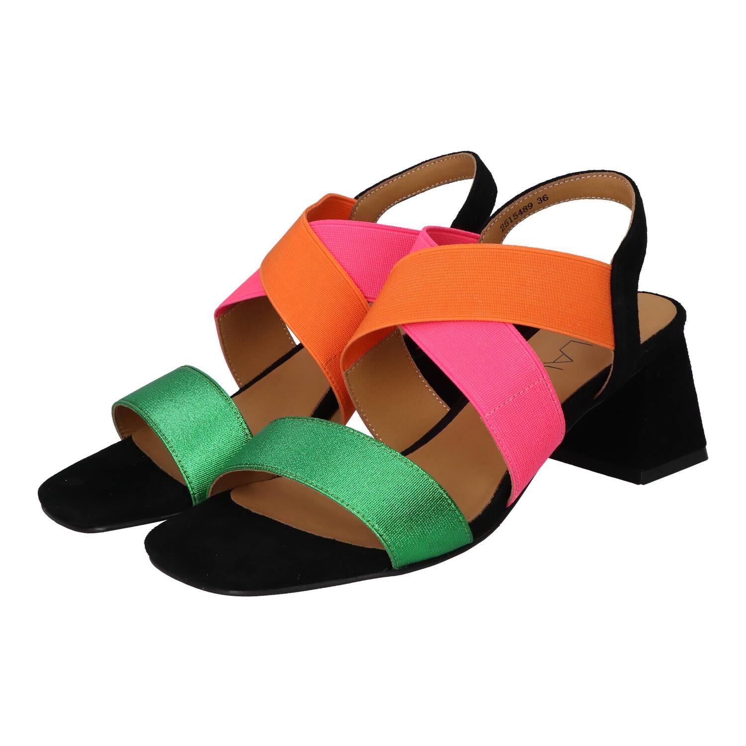 Sandales, multicolore
