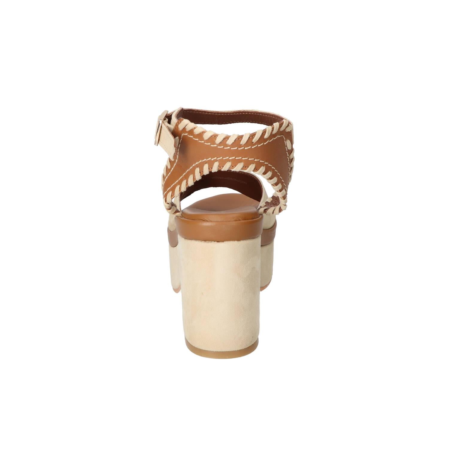 Sandalen, Lichtbeige
