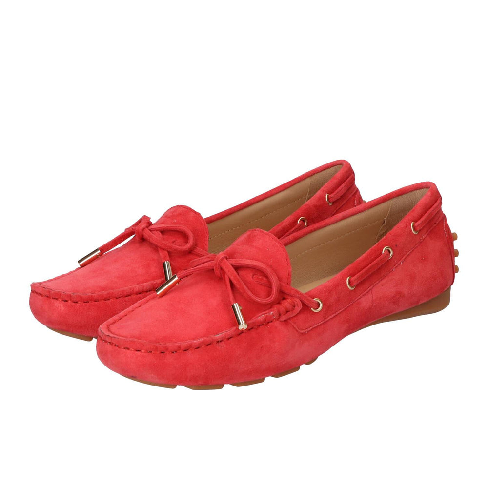 Chaussures à enfiler, Rouge