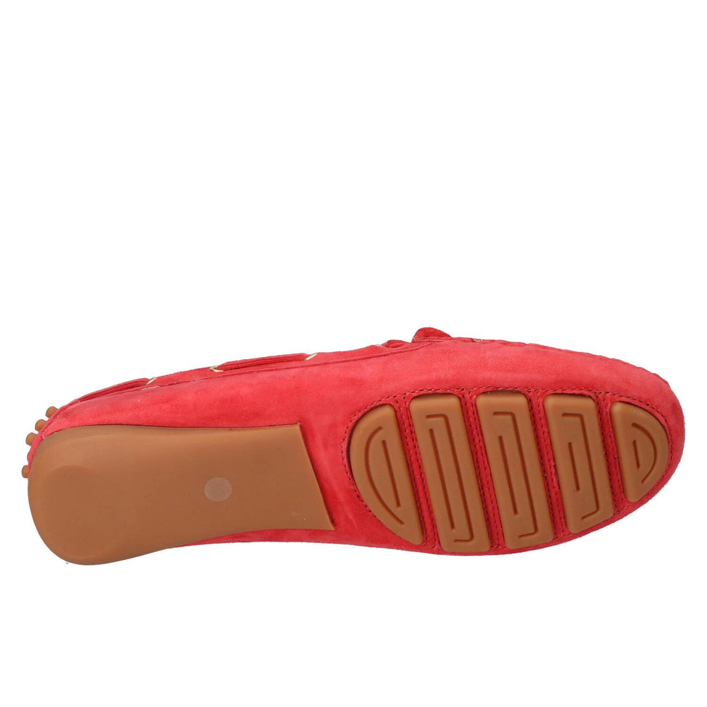 Chaussures à enfiler, Rouge