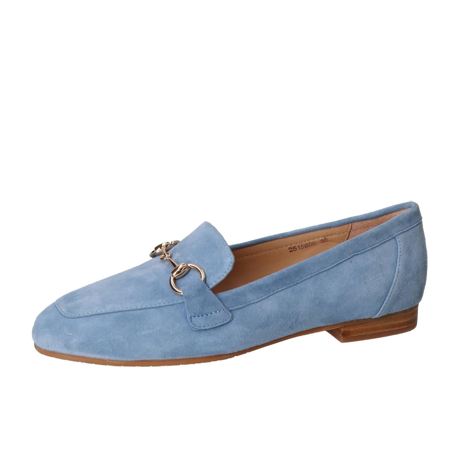 Chaussures à enfiler, bleu clair