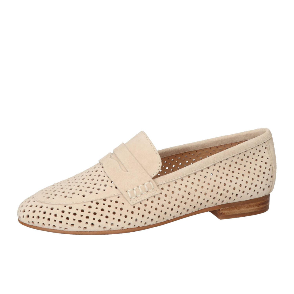 Chaussures à enfiler, Beige clair