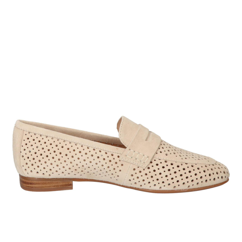 Chaussures à enfiler, Beige clair