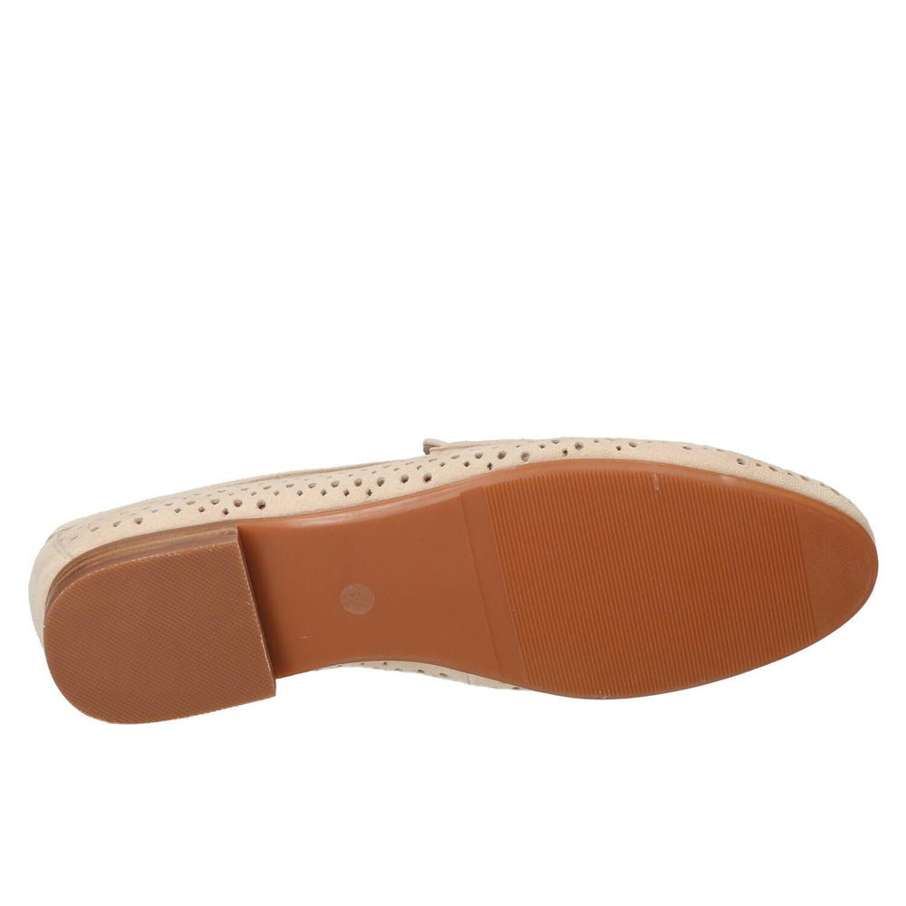Chaussures à enfiler, Beige clair