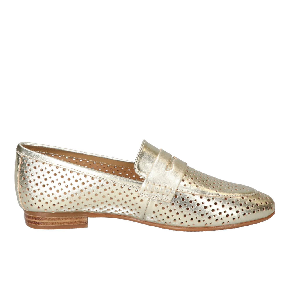 Chaussures à enfiler, Doré