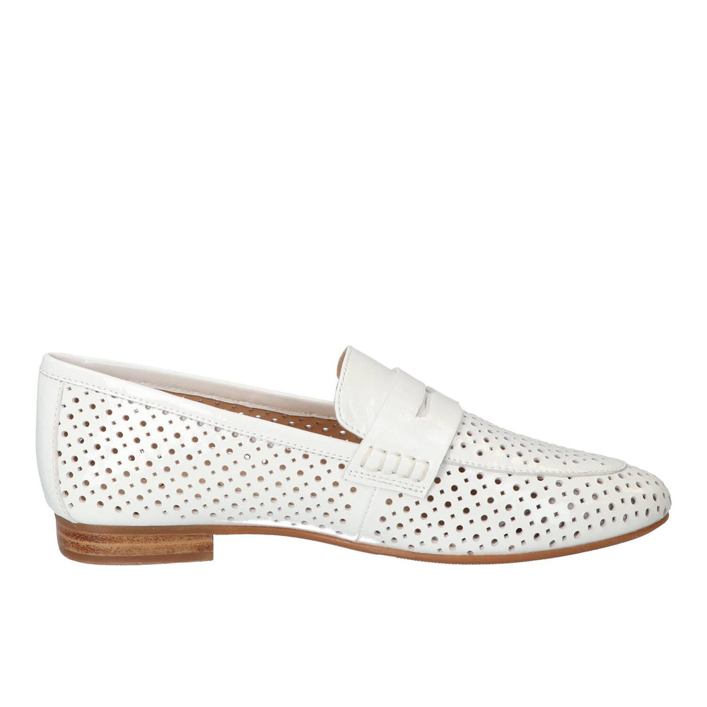 Chaussures à enfiler, Blanc