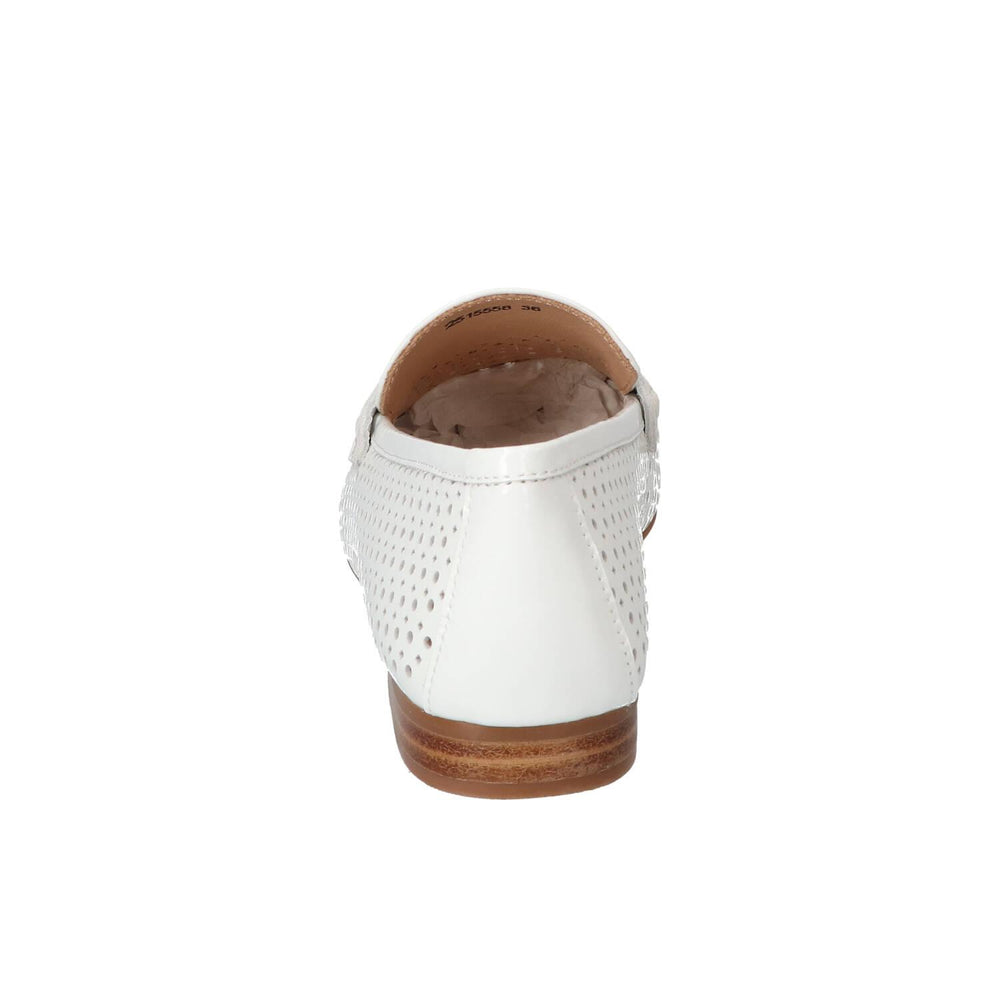Chaussures à enfiler, Blanc