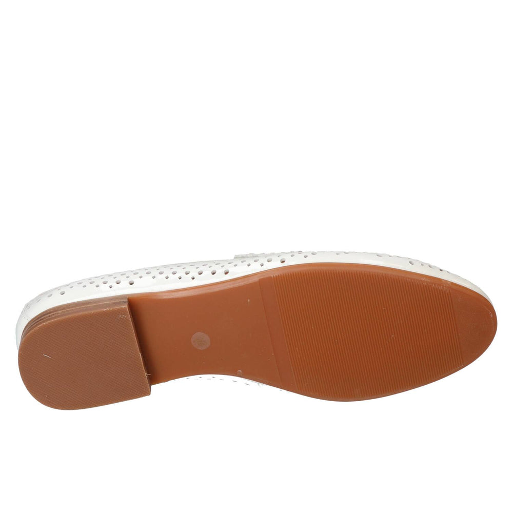 Chaussures à enfiler, Blanc