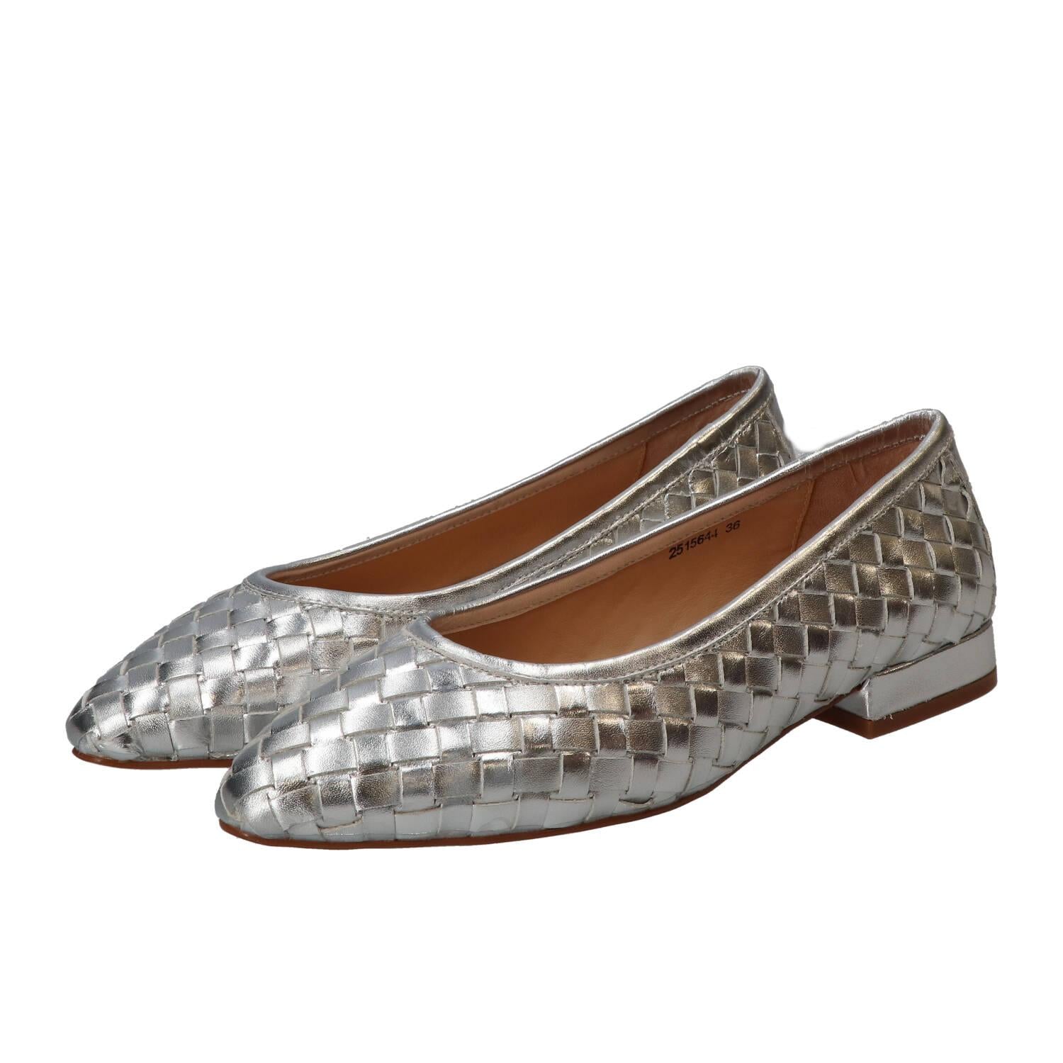 Chaussures à enfiler, Argent