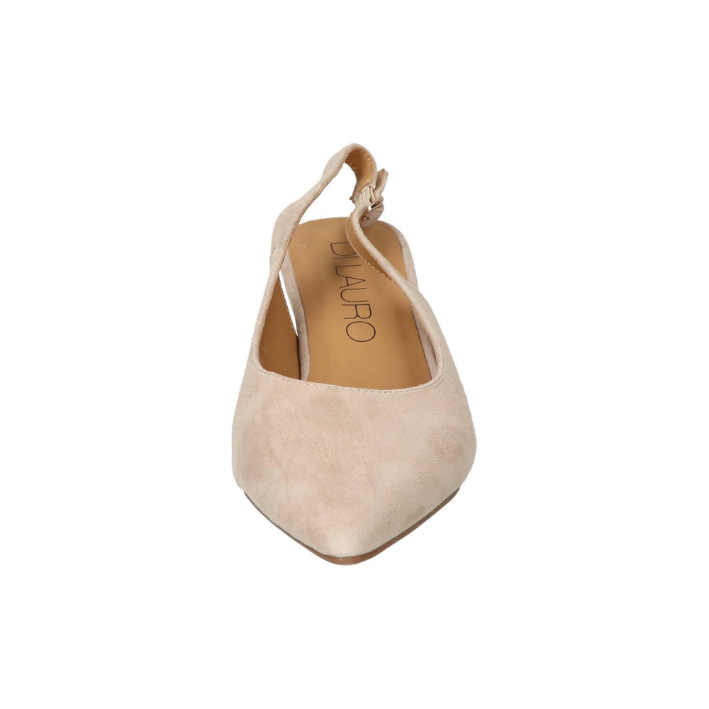 Slingback, beige clair