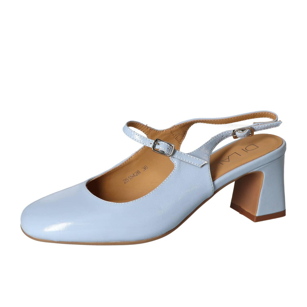 Slingback, bleu clair