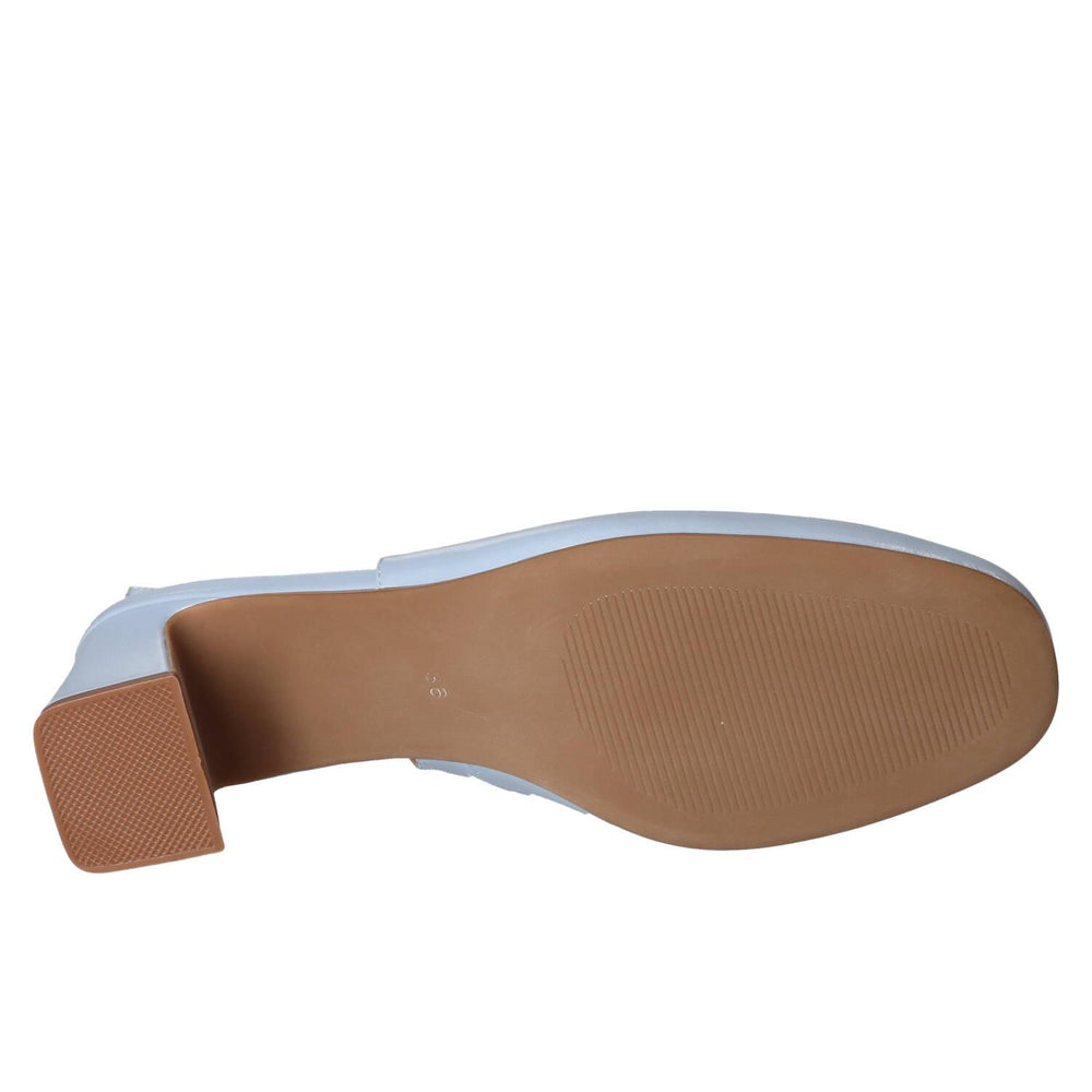 Slingback, bleu clair