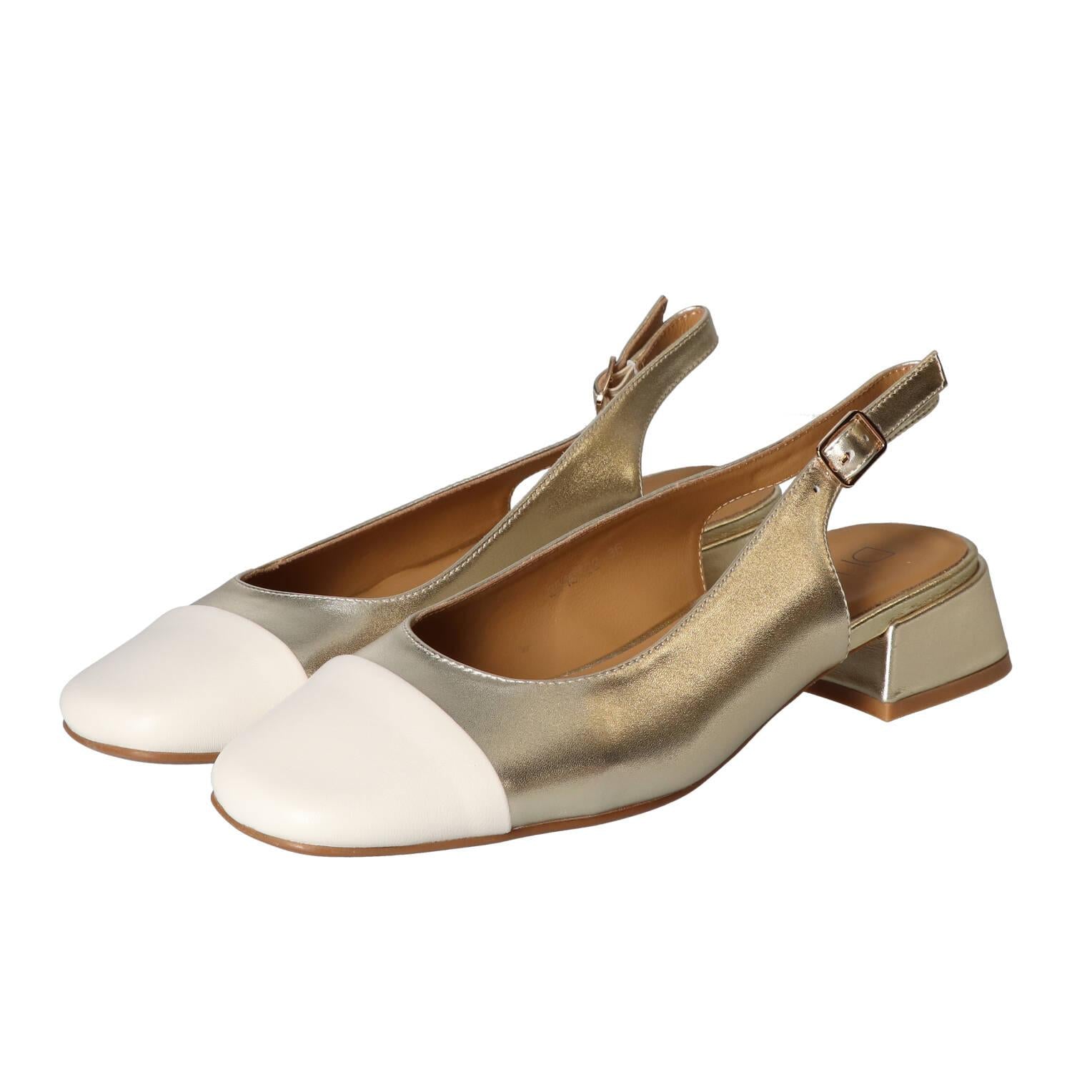 Slingback, Goud