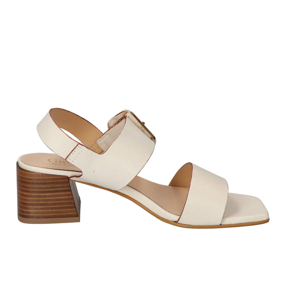 Sandales, beige clair