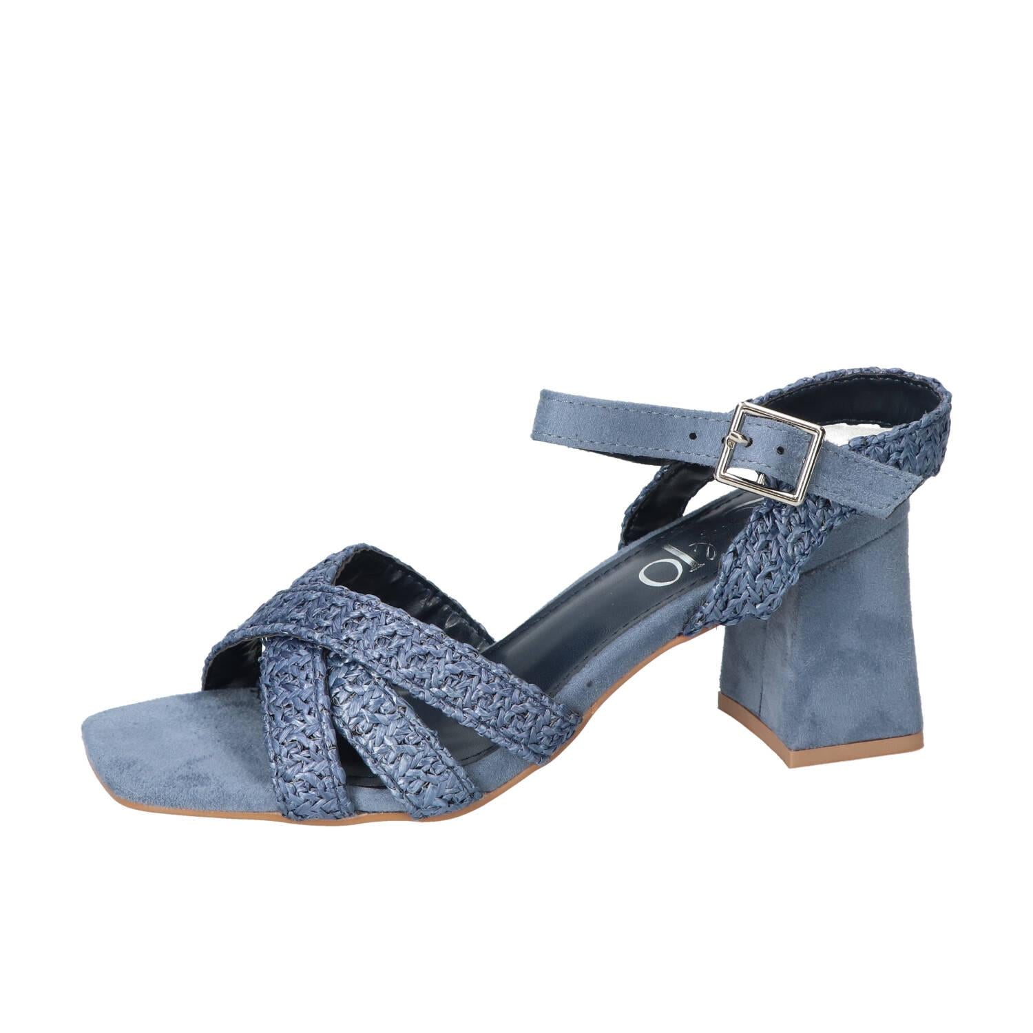Sandalen, Blauw