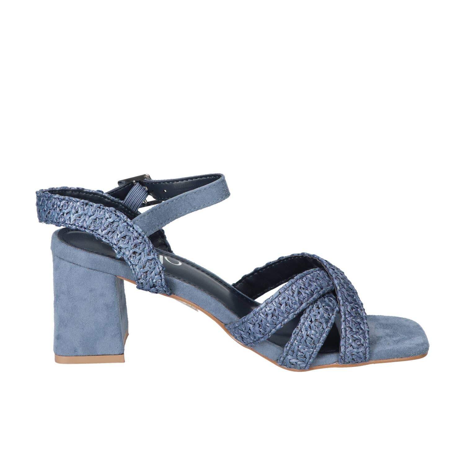 Sandales, bleu