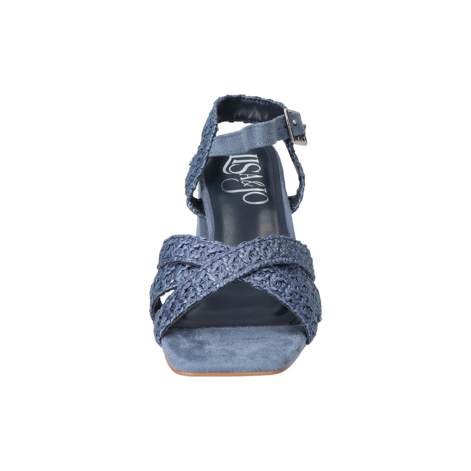Sandales, bleu