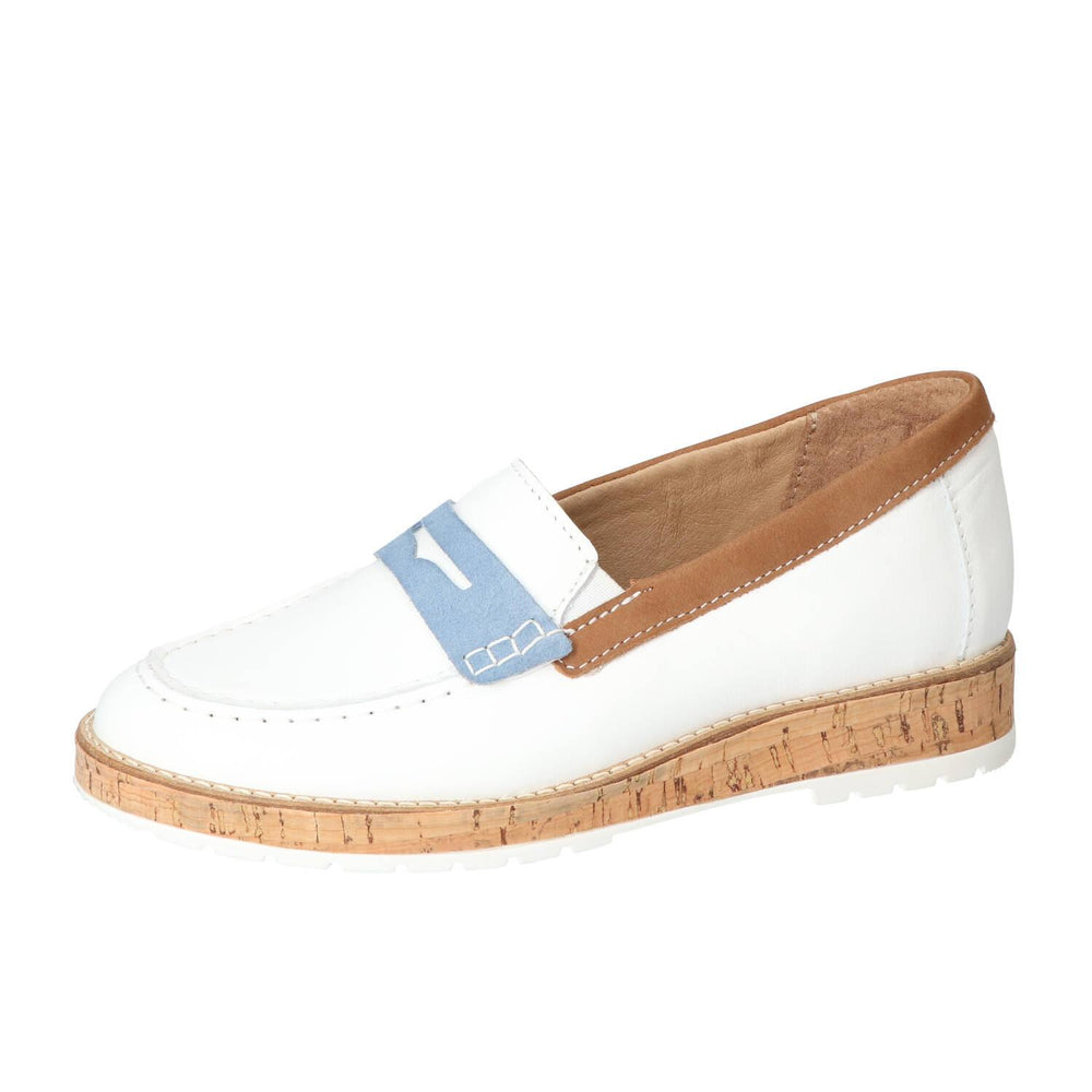 Chaussures à enfiler, Blanc