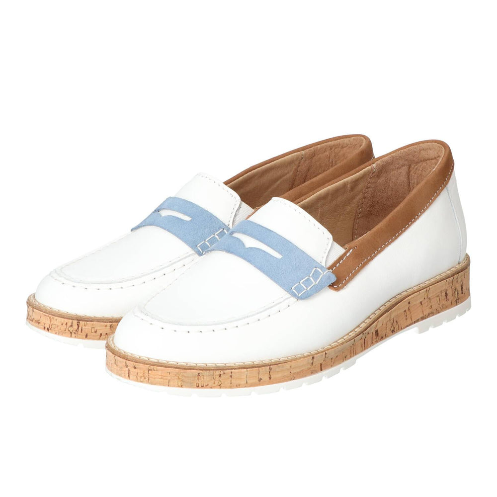Chaussures à enfiler, Blanc