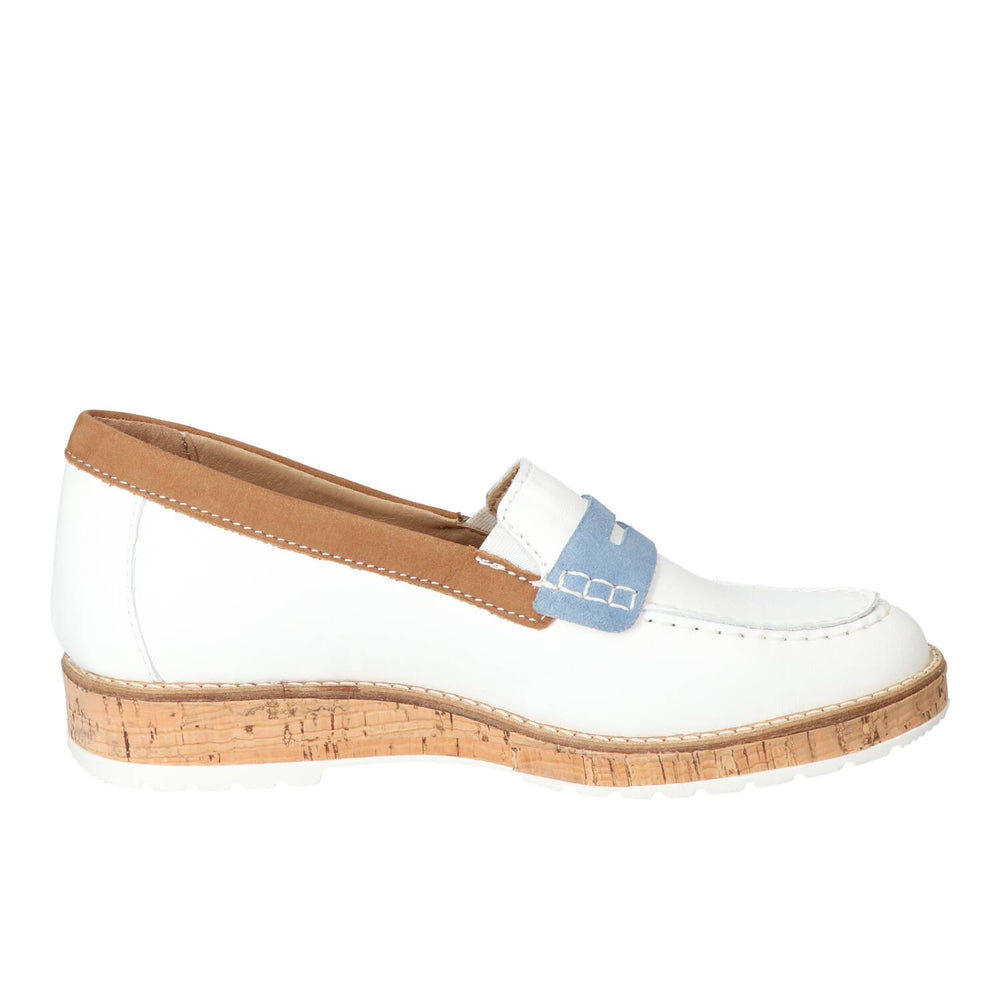 Chaussures à enfiler, Blanc