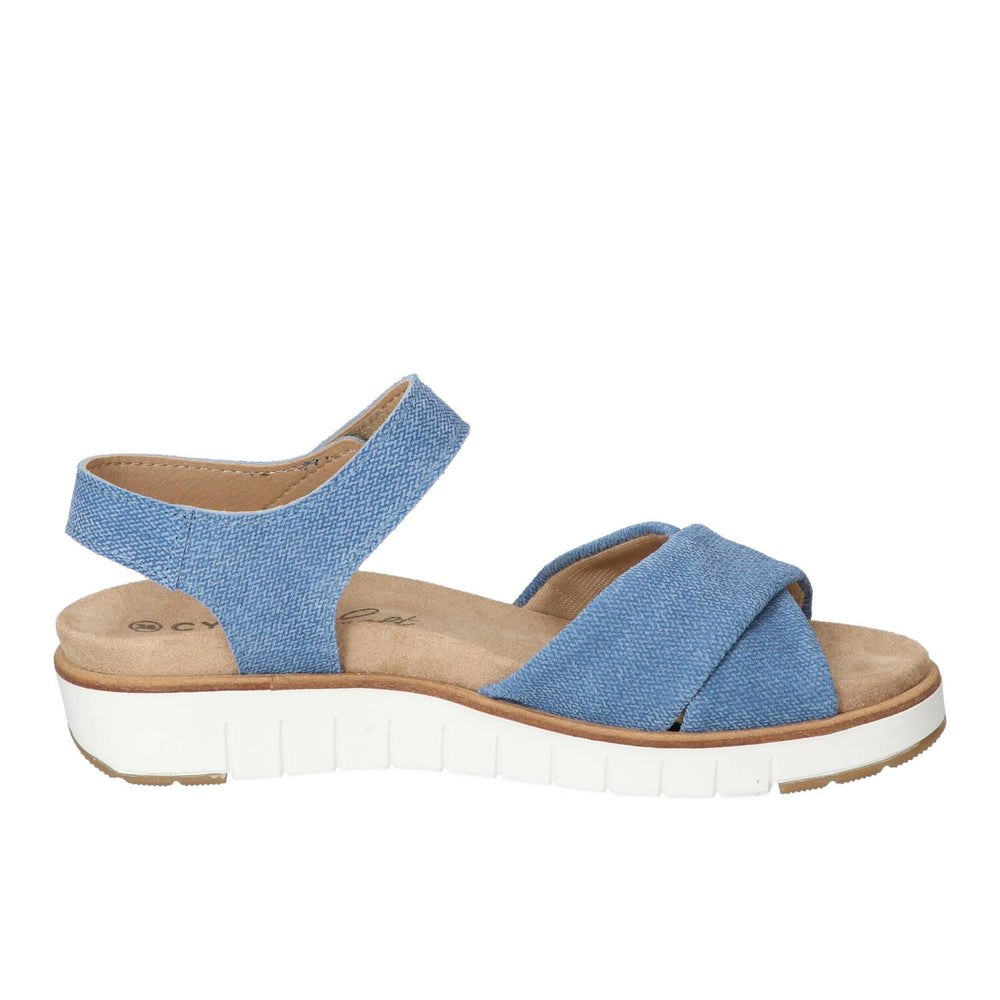 Sandales, bleu clair
