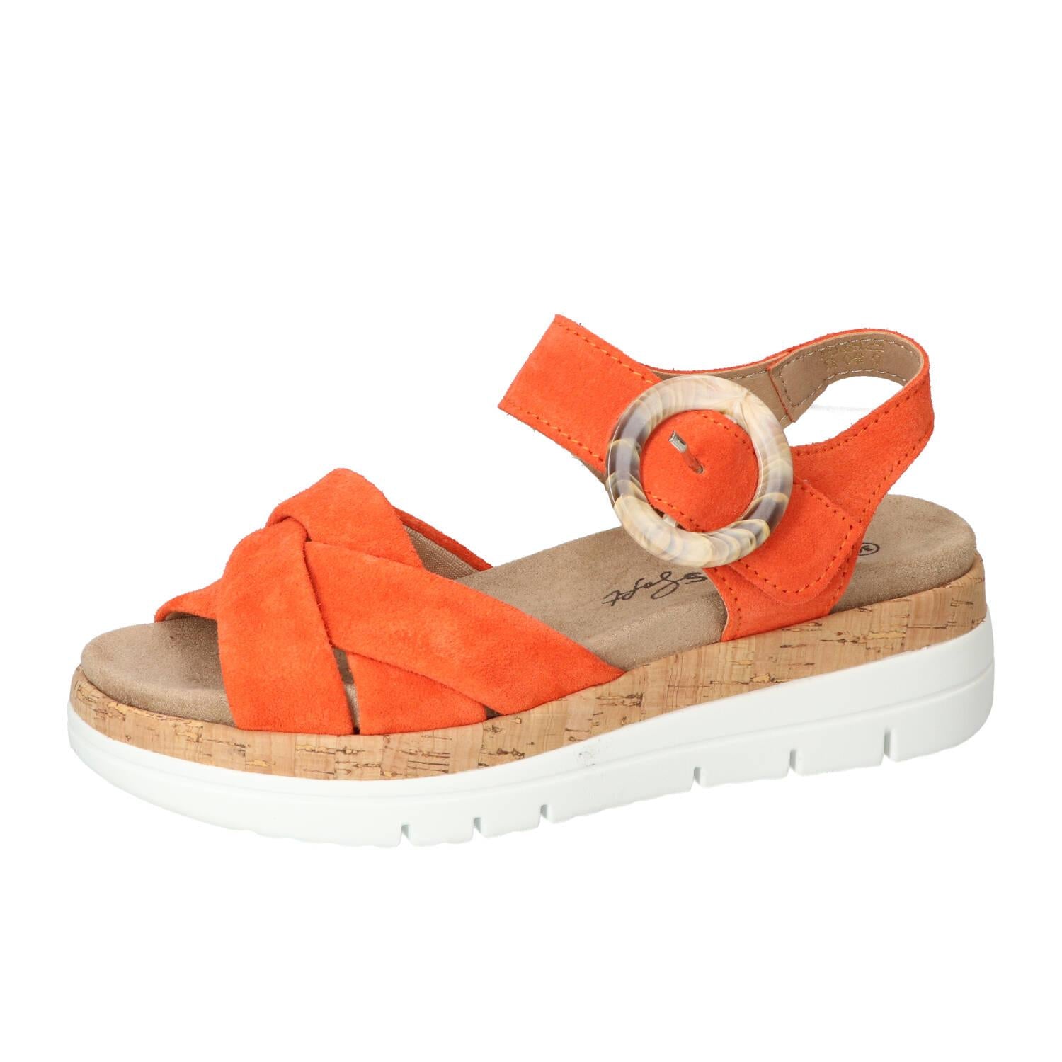 Sandales, orange