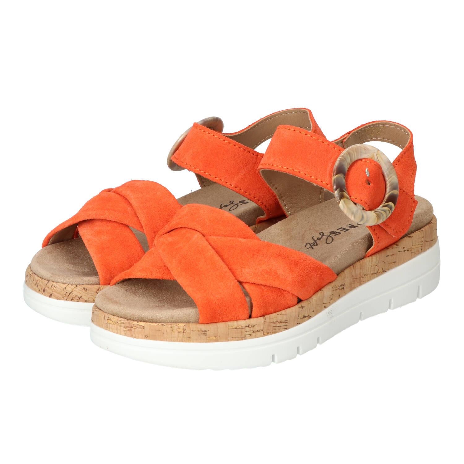 Sandales, orange