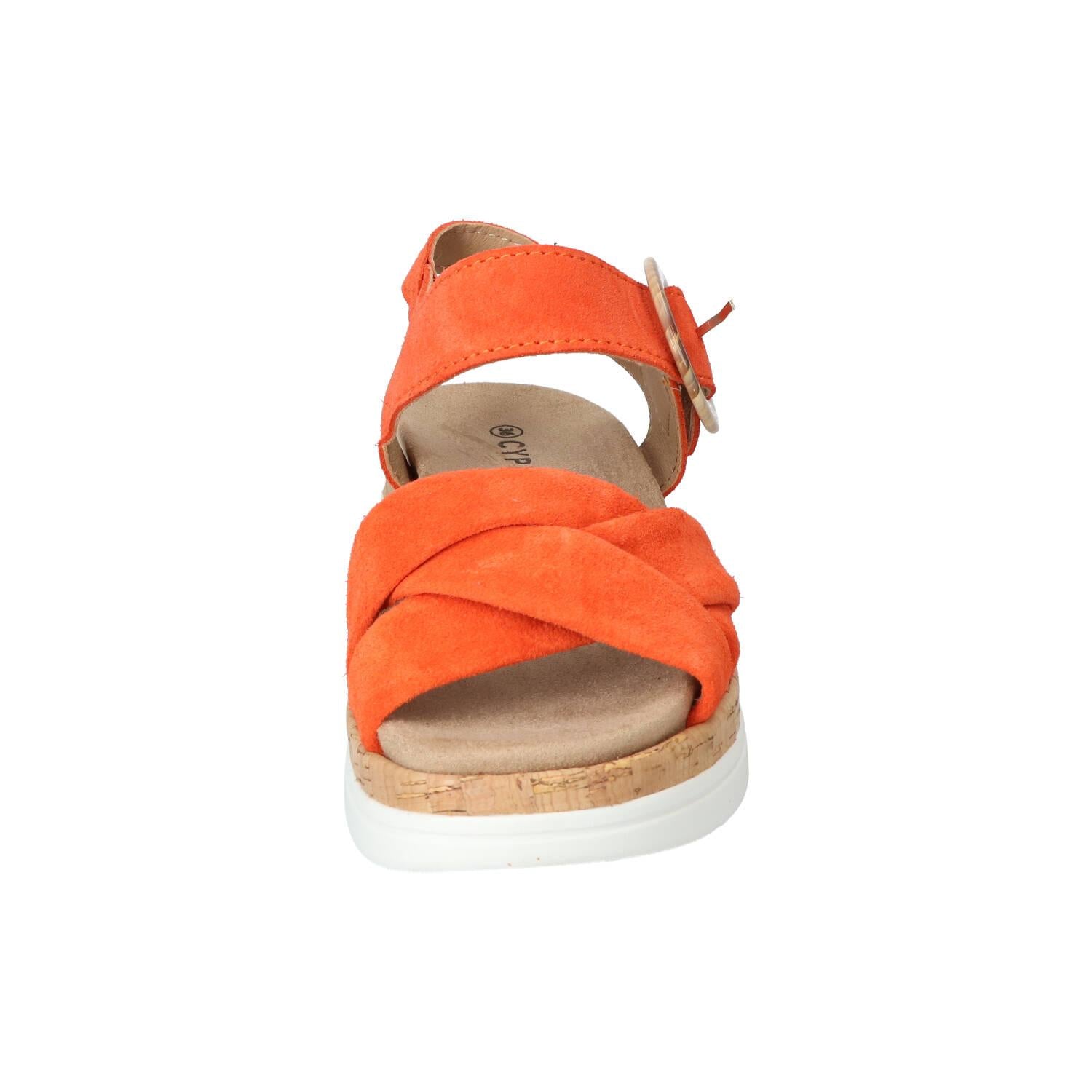 Sandales, orange