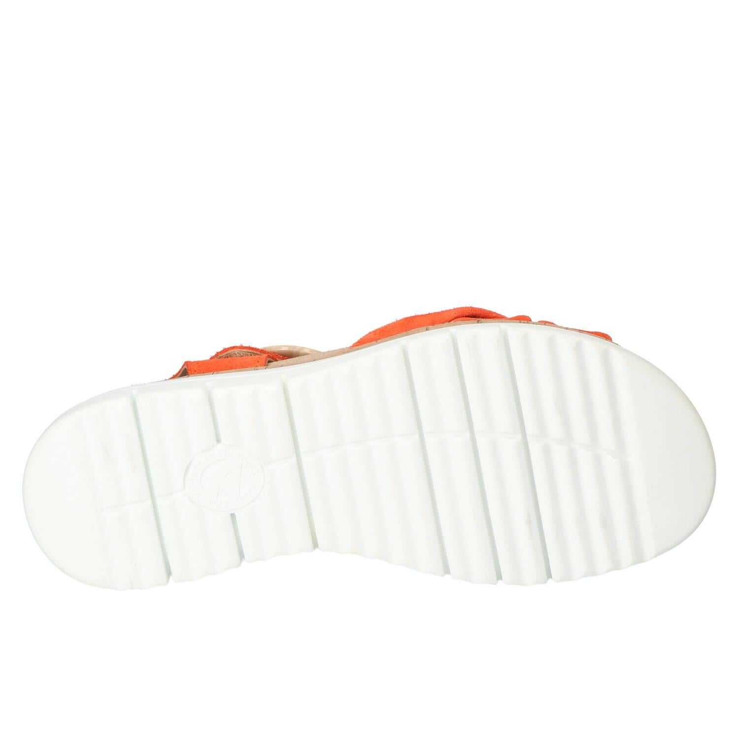 Sandales, orange