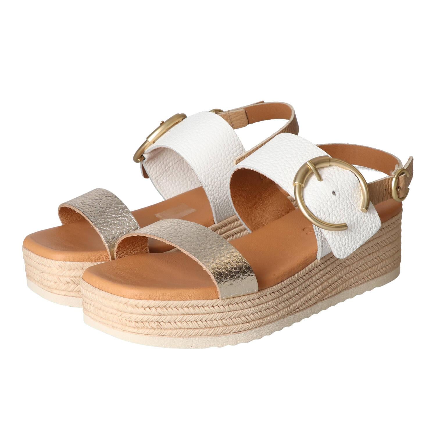 Sandalen, Wit